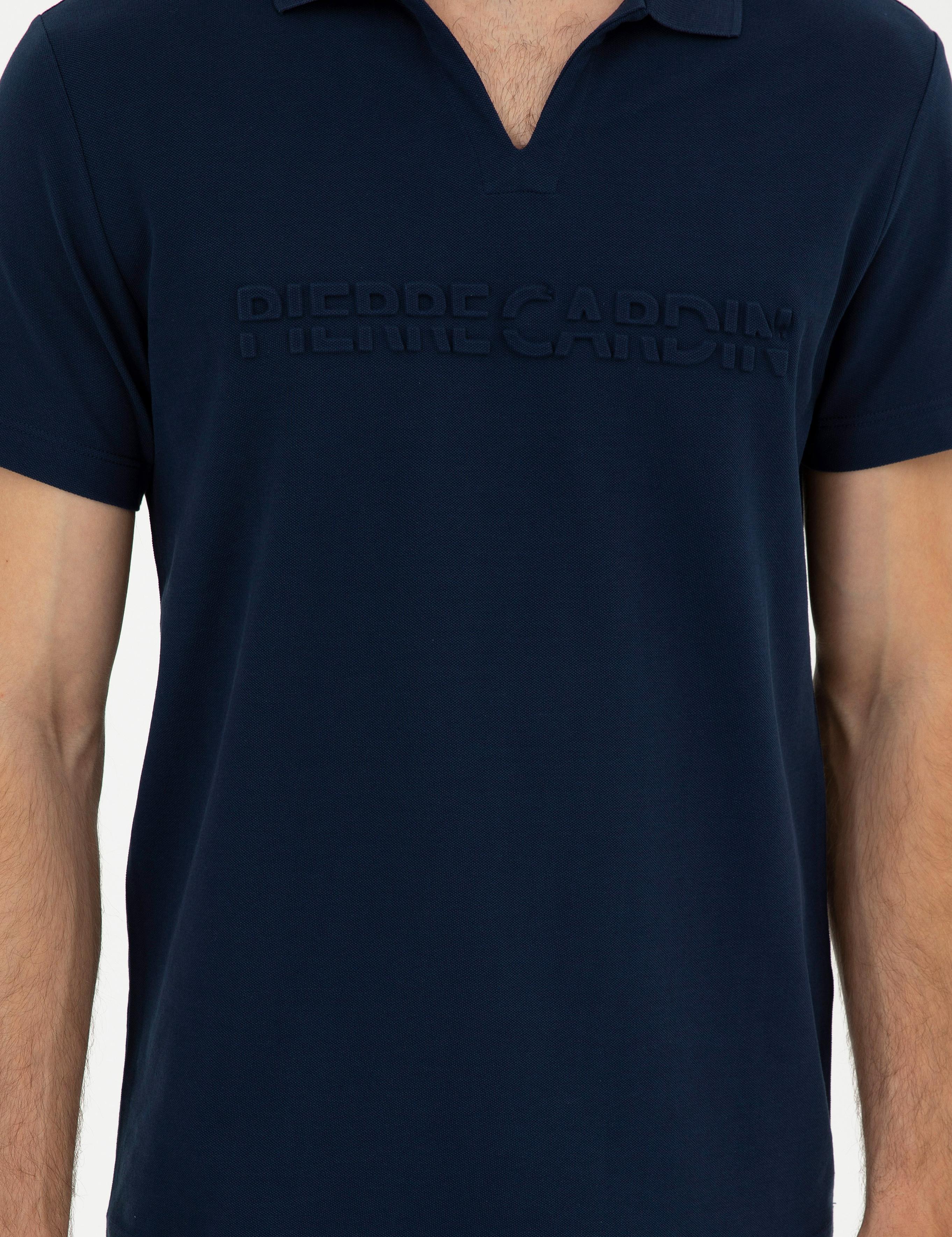 Lacivert Slim Fit Tişört