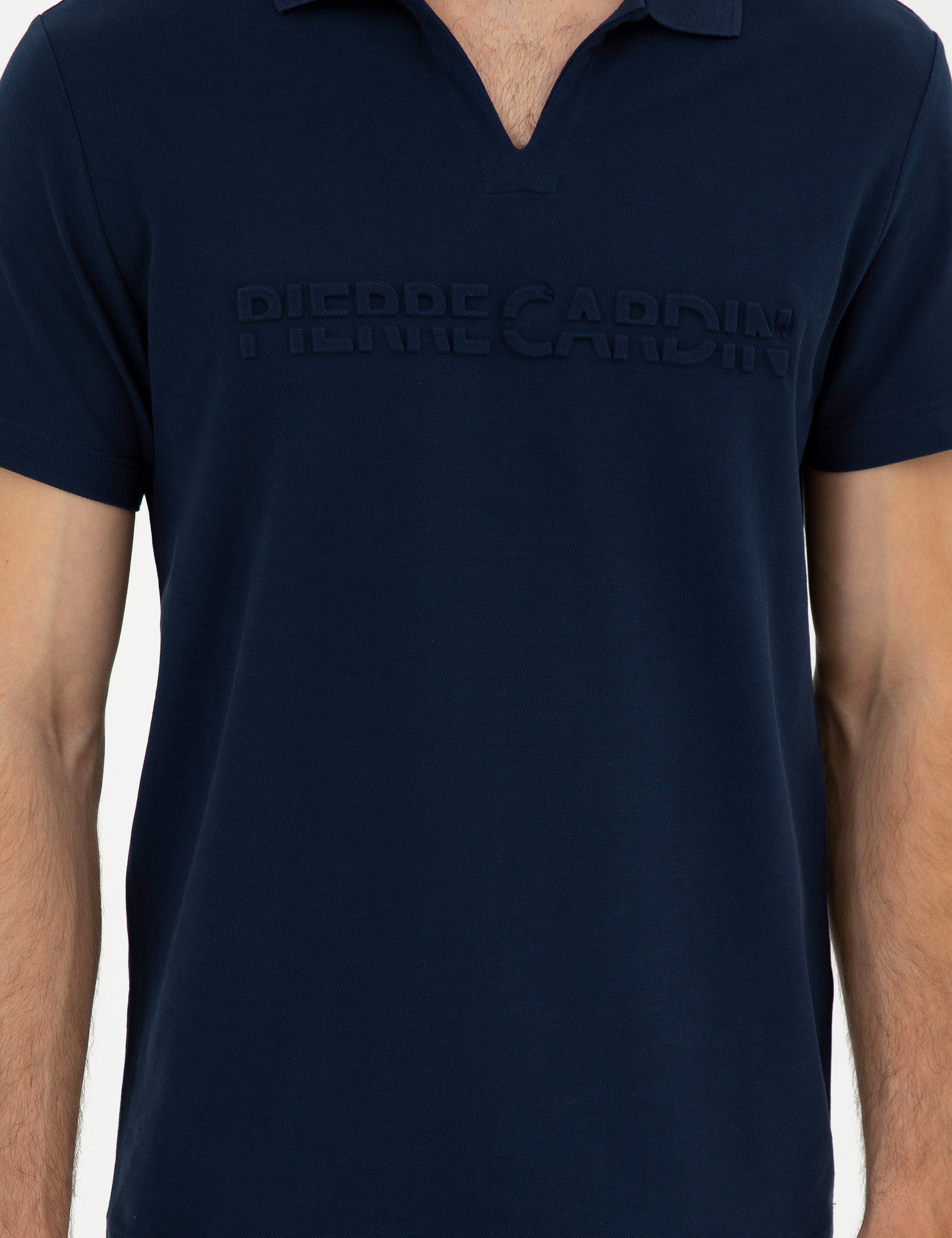 Lacivert Slim Fit Tişört - Image 6