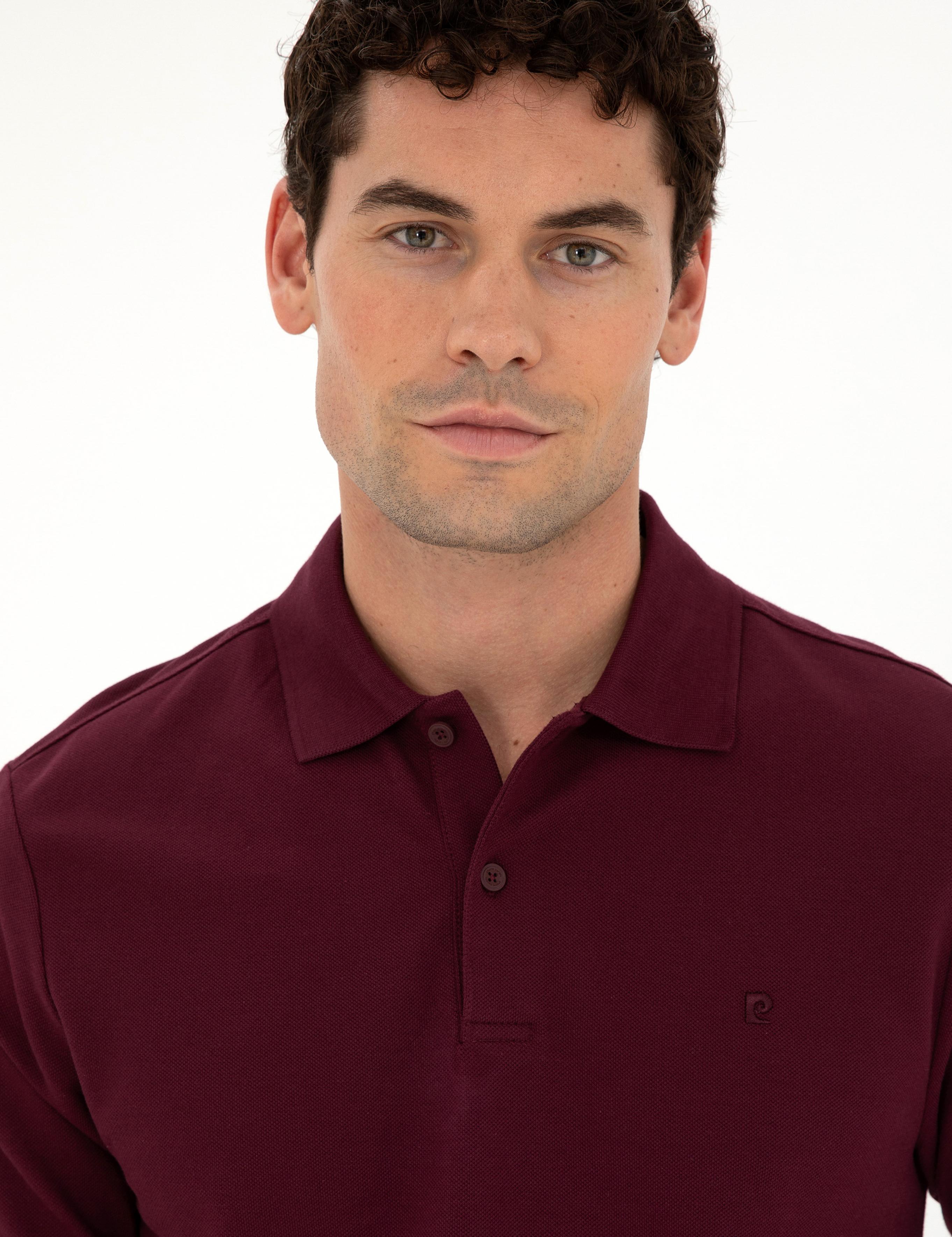 Bordo Slim Fit Basic Sweatshirt