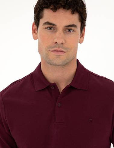 Bordo Slim Fit Basic Sweatshirt