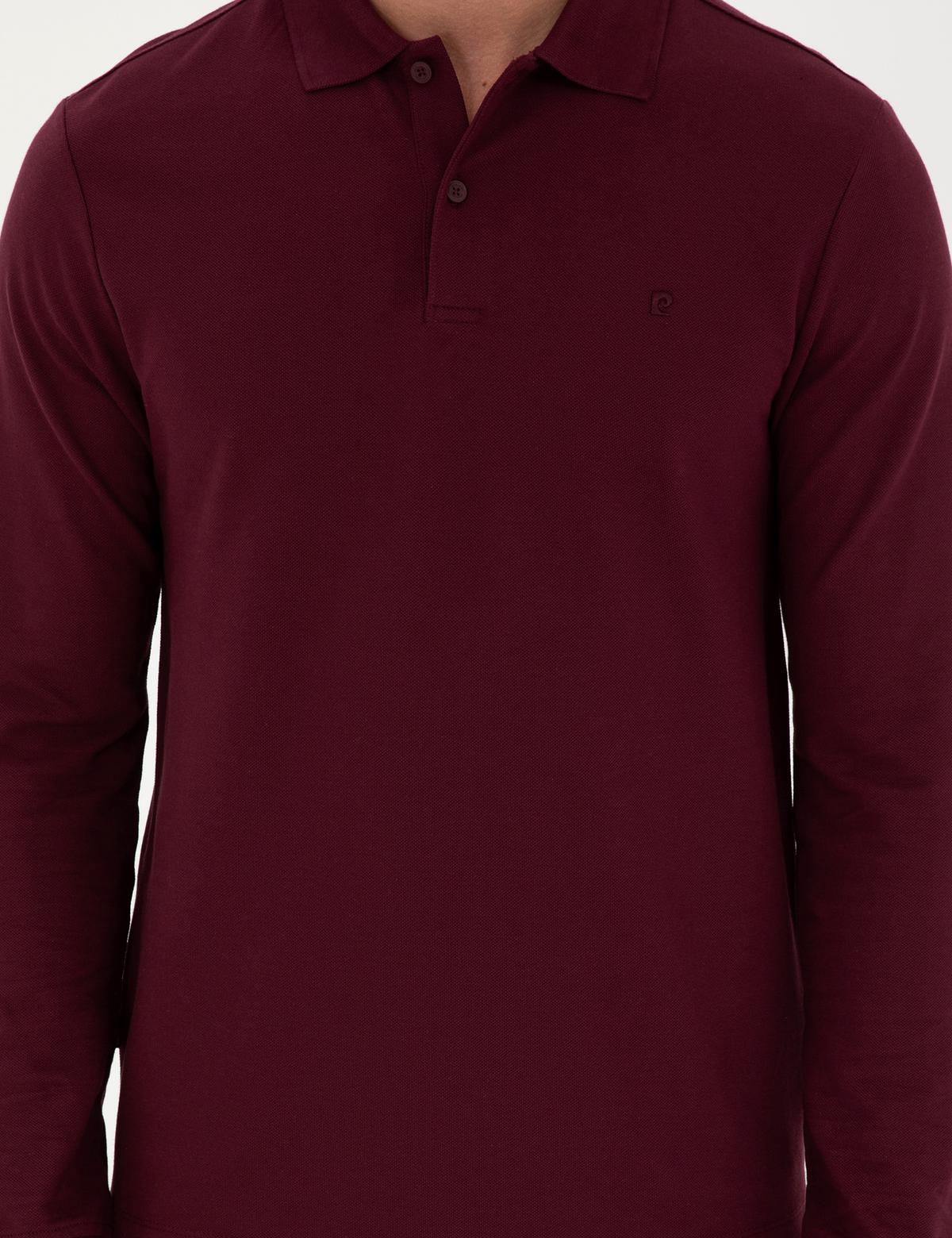 Bordo Slim Fit Basic Sweatshirt - 50294438017