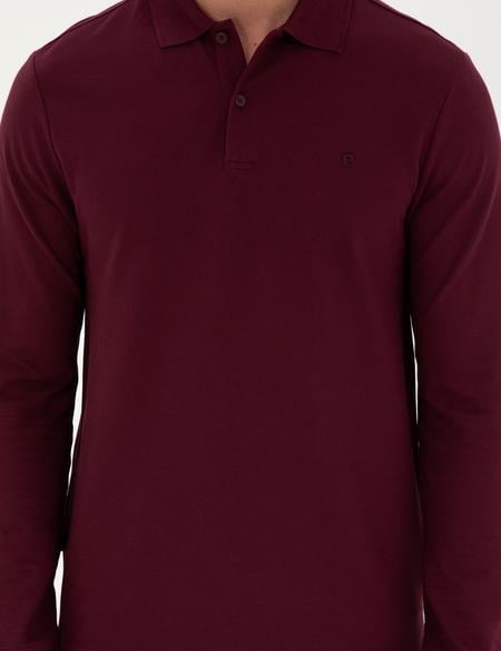 Bordo Slim Fit Basic Sweatshirt - 50294438017