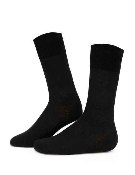 Erkek Siyah Çorap - 50291775001