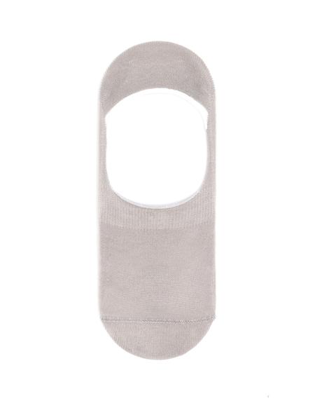 Erkek Bambu Karışımlı Gri Babet Basic Çorap - 50291763002