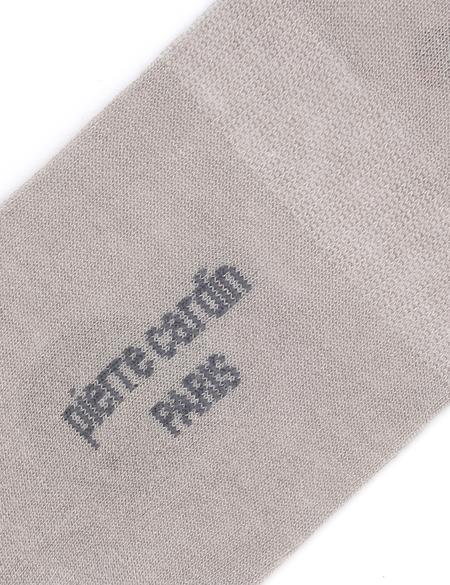 Erkek Bambu Karışımlı Gri Babet Basic Çorap - 50291763002