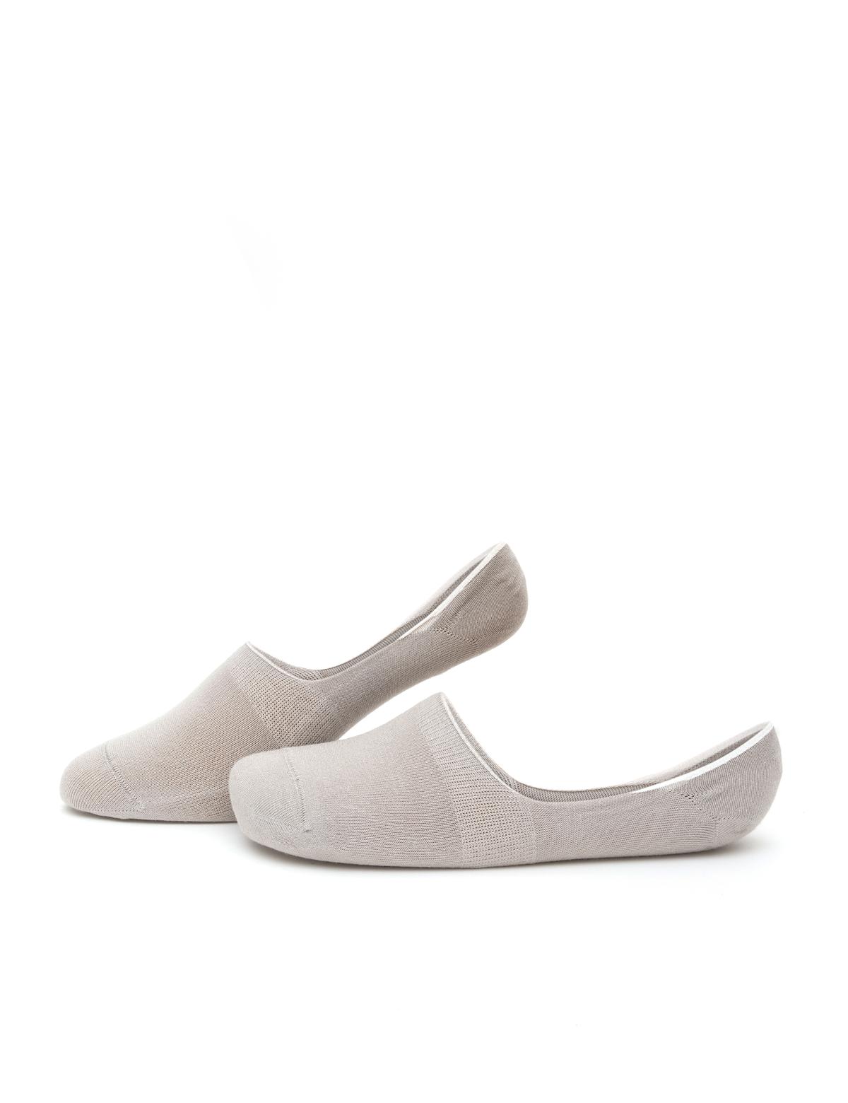 Erkek Bambu Karışımlı Gri Babet Basic Çorap