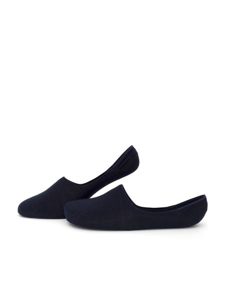 Erkek Bambu Karışımlı Lacivert Babet Basic Çorap - 50291763003