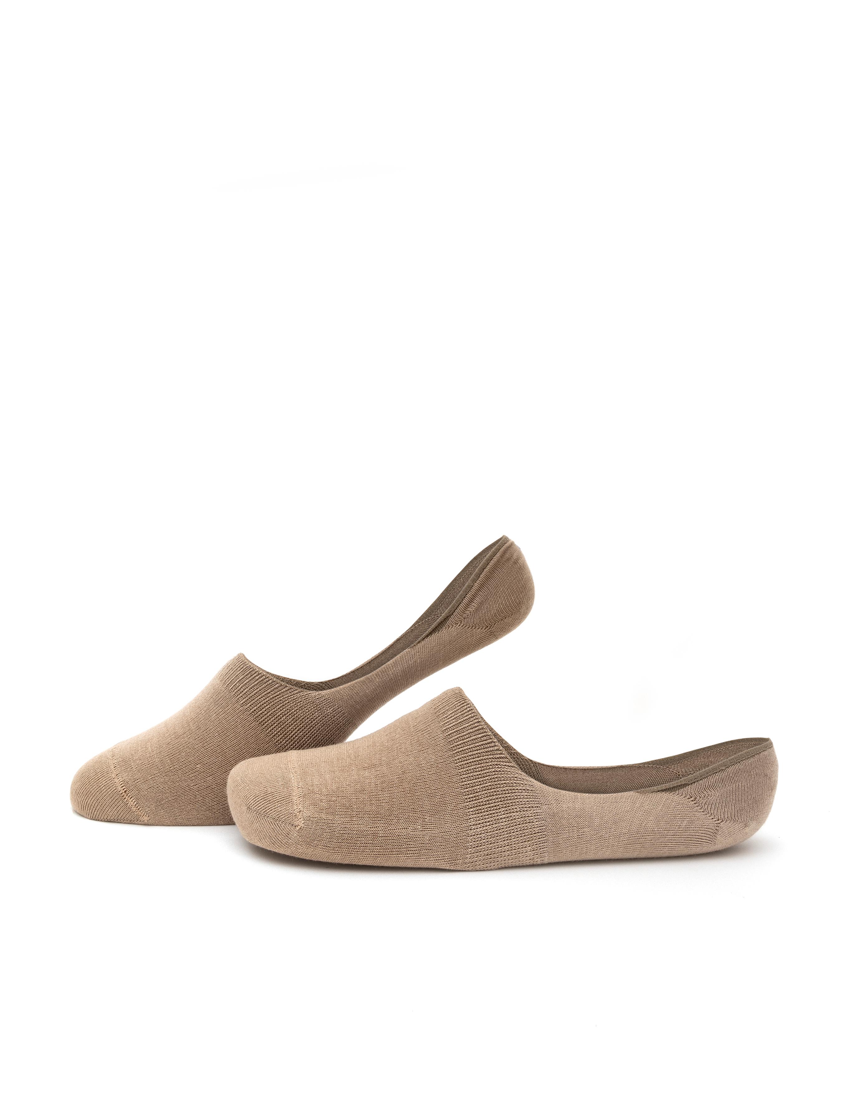 Erkek Bambu Karışımlı Bej Babet Basic Çorap