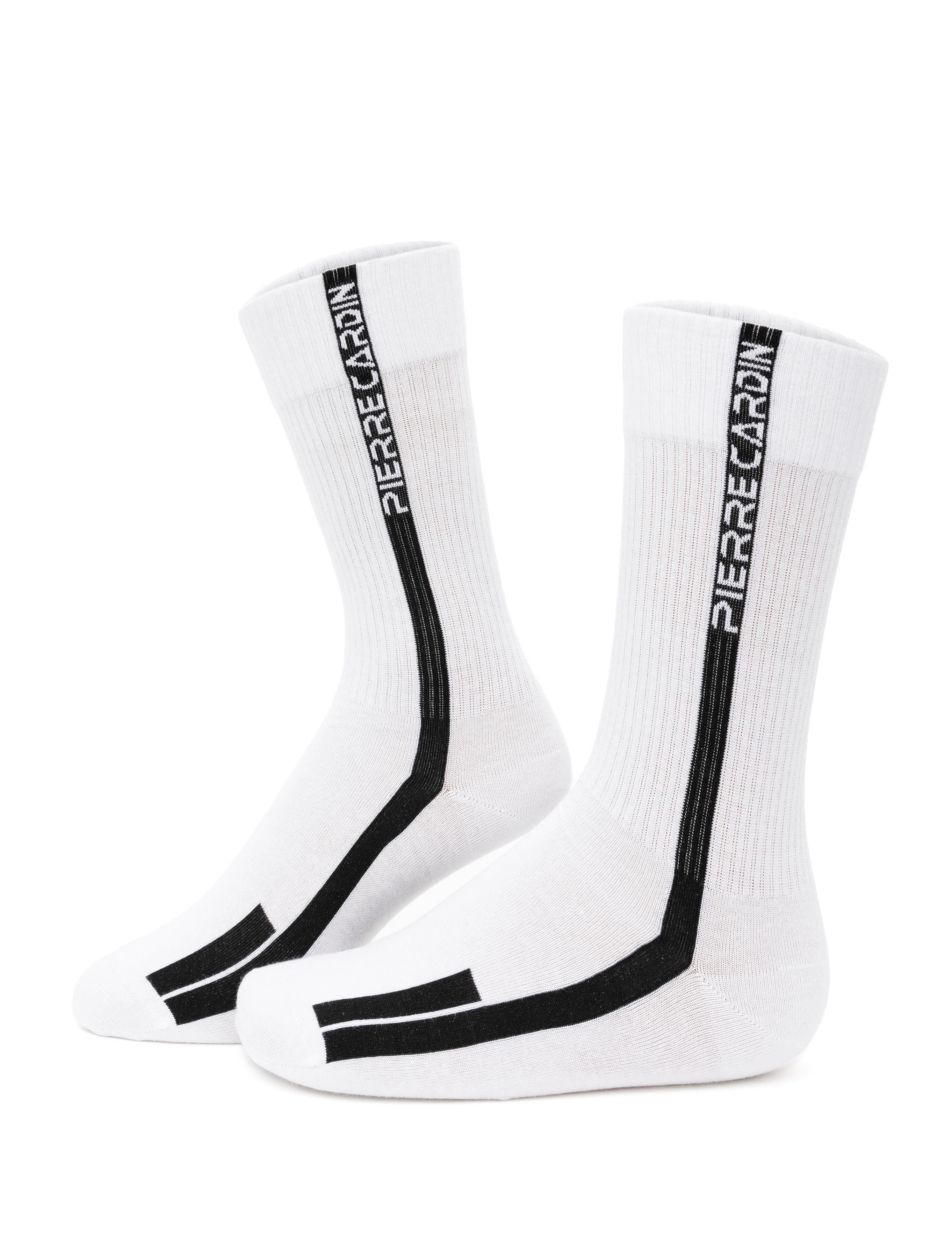 Erkek Pamuk Karışımlı Siyah Soket Desenli Çorap