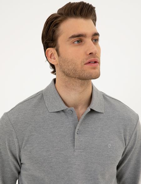 Gri Melanj Slim Fit Basic Sweatshirt - 50294438034