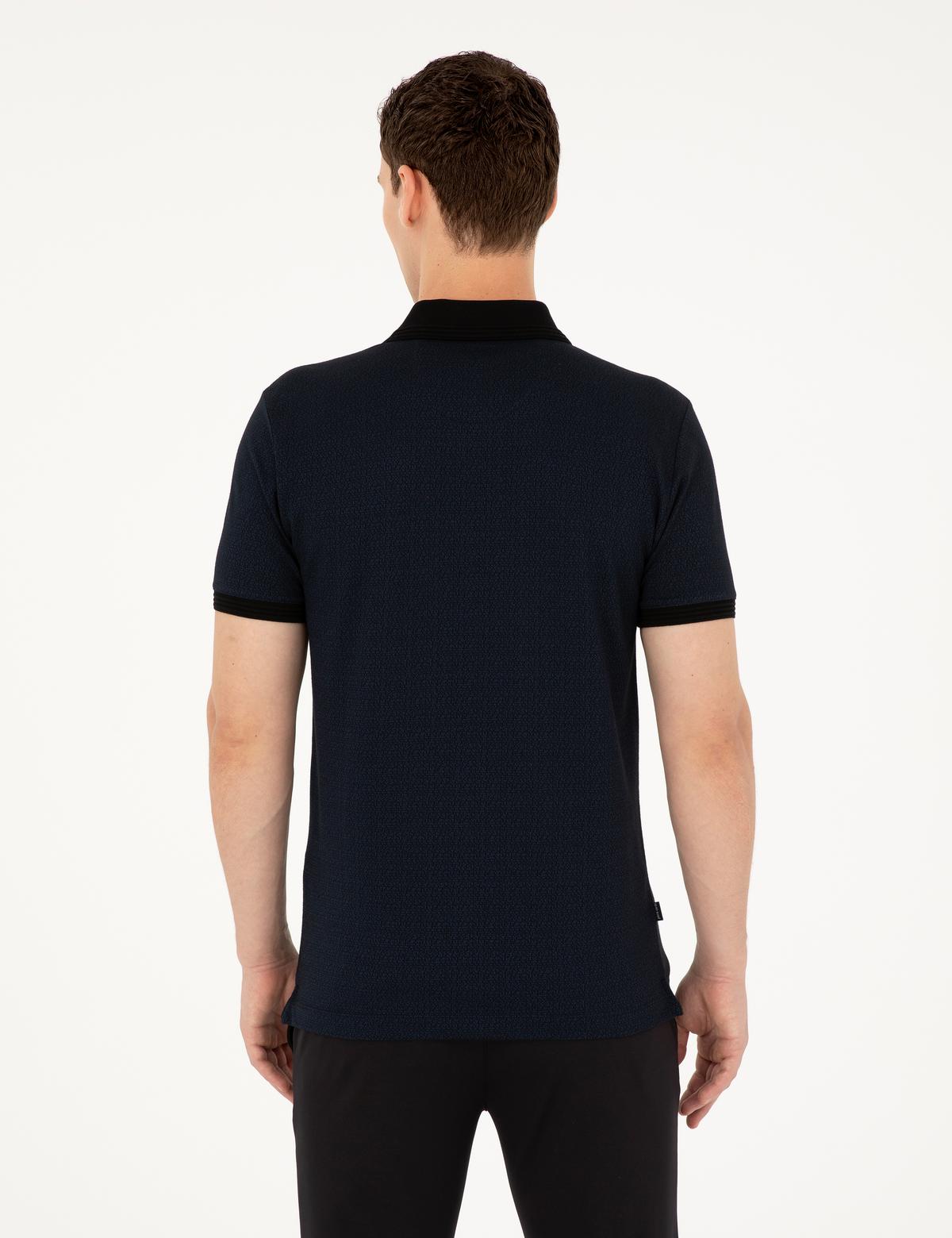 Lacivert Slim Fit Tişört - 50284308034