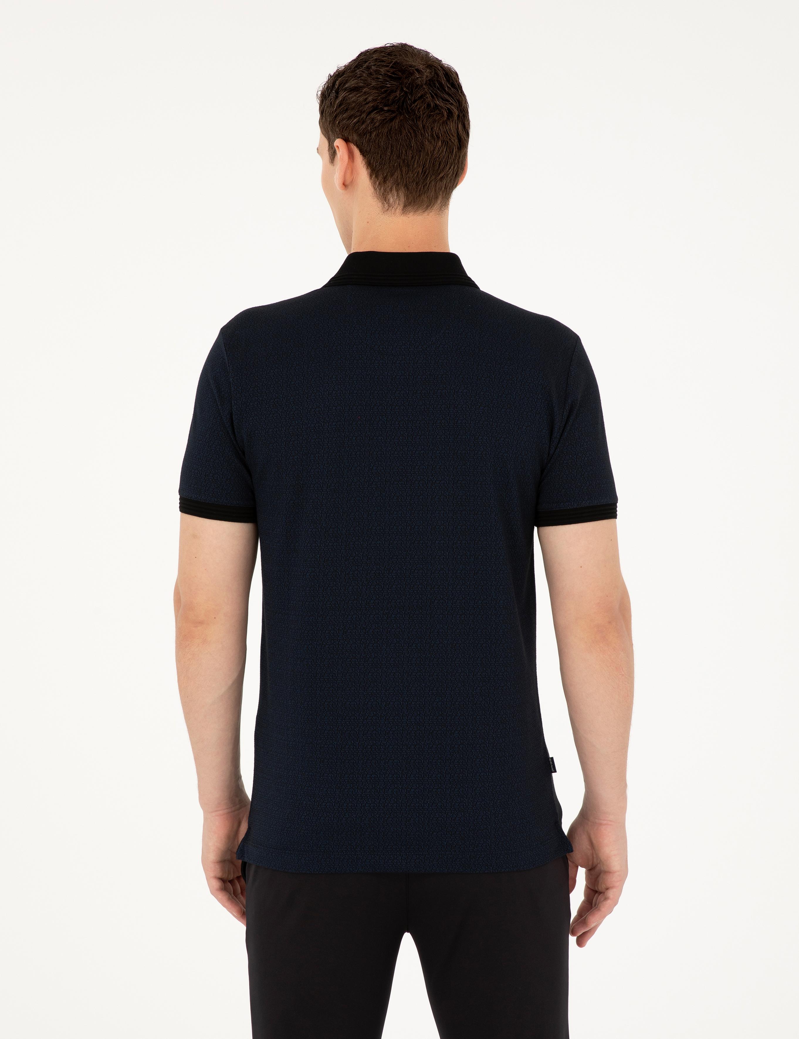 Lacivert Slim Fit Tişört