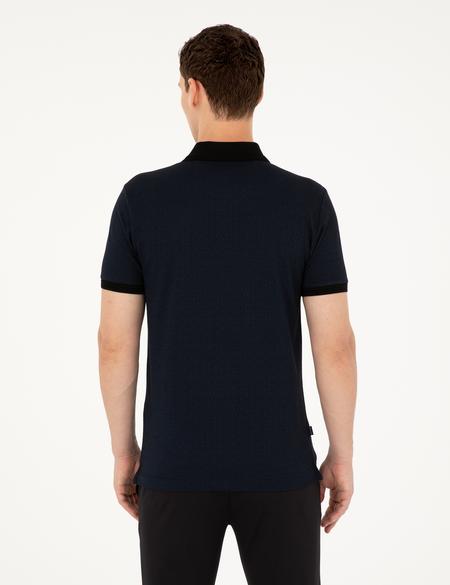 Lacivert Slim Fit Tişört - 50284308034