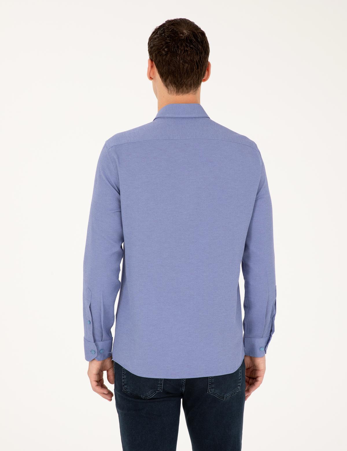 Mavi Oxford Slim Fit Uzun Kollu Gömlek - 50289396001