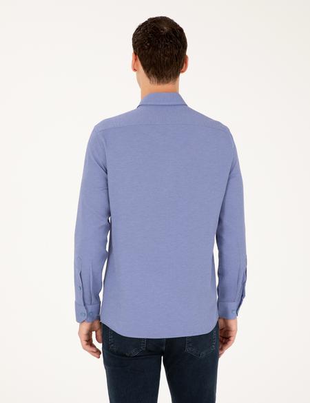 Mavi Oxford Slim Fit Uzun Kollu Gömlek - 50289396001