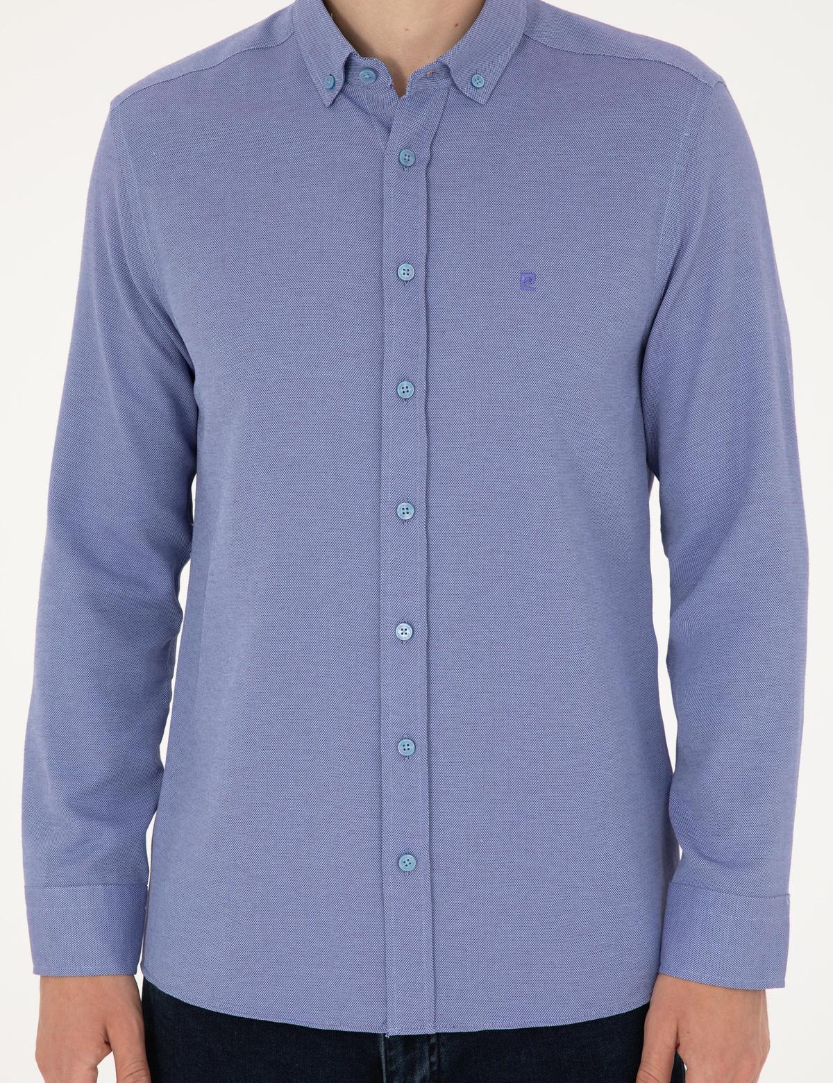 Mavi Oxford Slim Fit Uzun Kollu Gömlek - 50289396001