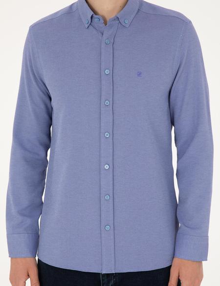 Mavi Oxford Slim Fit Uzun Kollu Gömlek - 50289396001