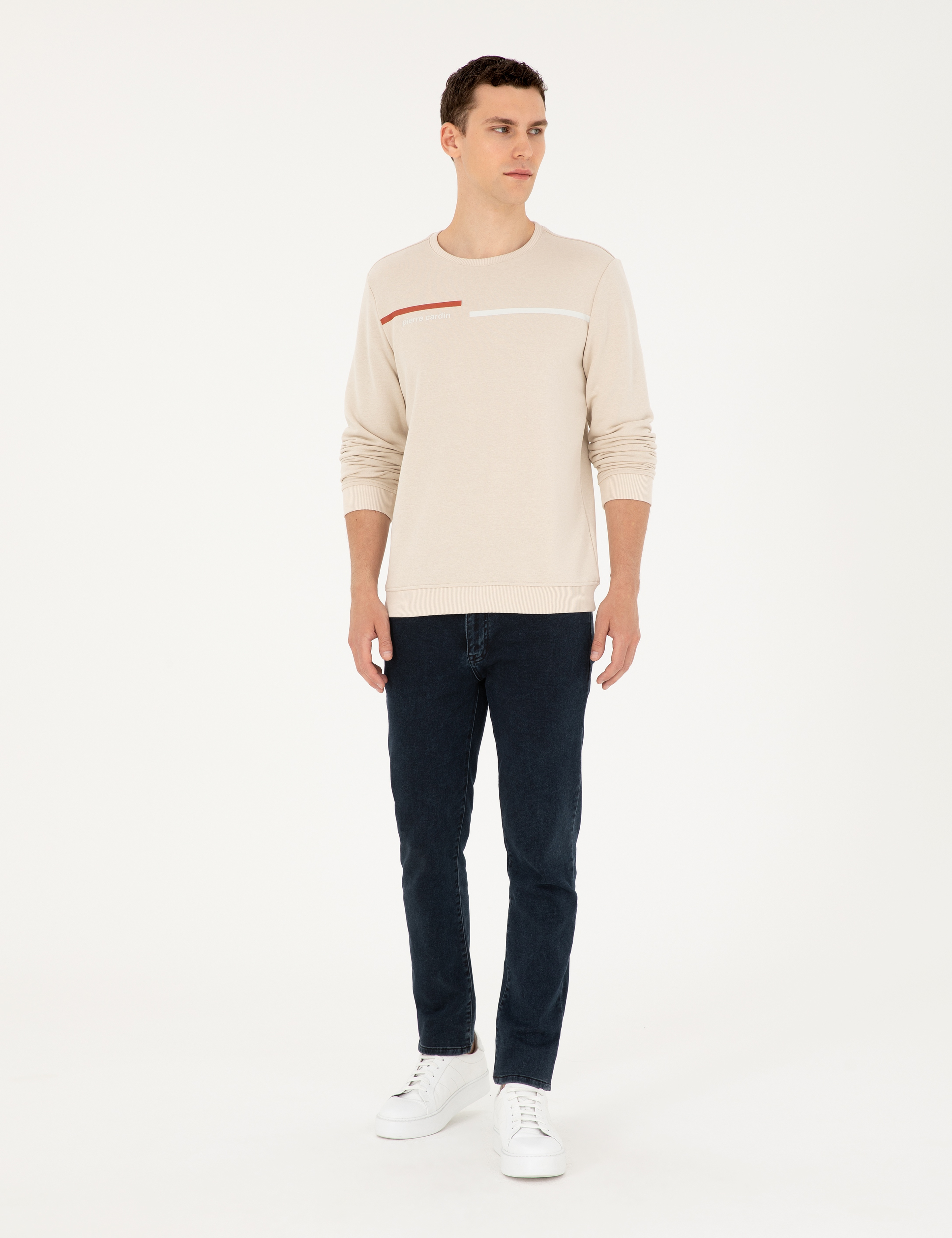 Camel Regular Fit Sweatshirt