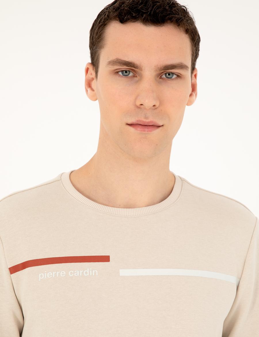 Camel Regular Fit Sweatshirt