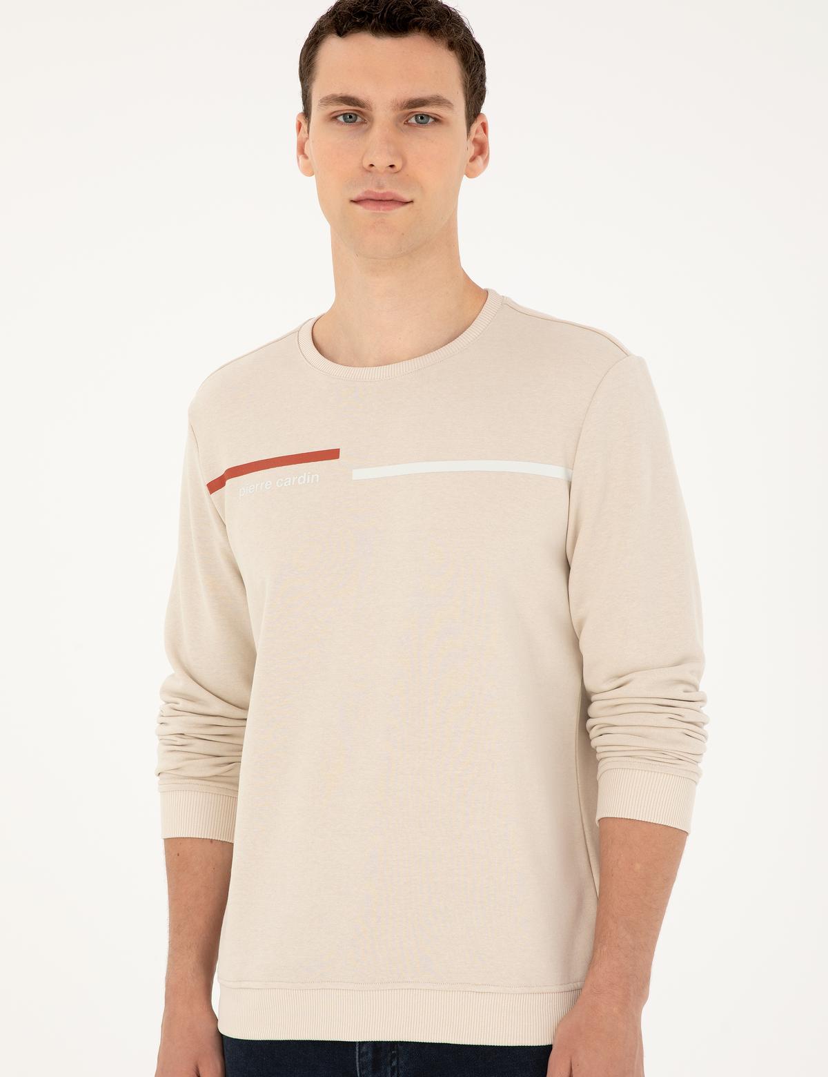 Camel Regular Fit Sweatshirt - 50295755050