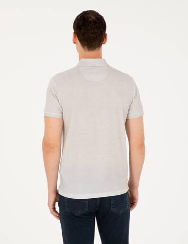 Bej Slim Fit Tişört