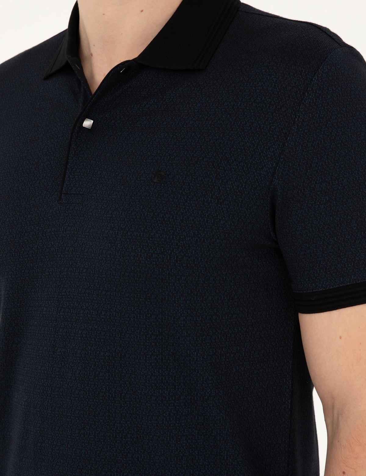 Lacivert Slim Fit Tişört - 50284308034