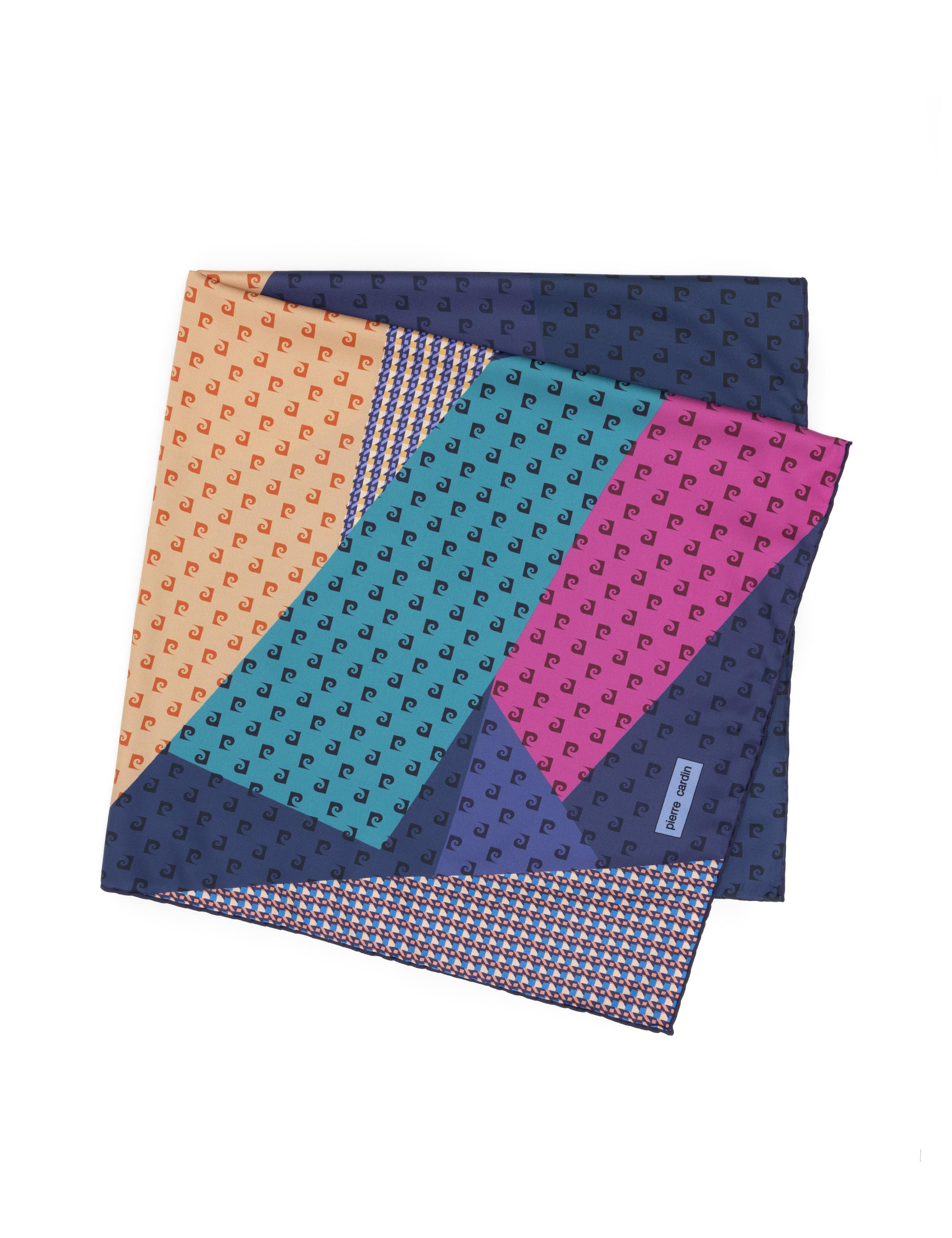 Lacivert Tivil Eşarp