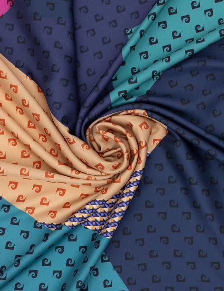 Lacivert Tivil Eşarp - 50302552007