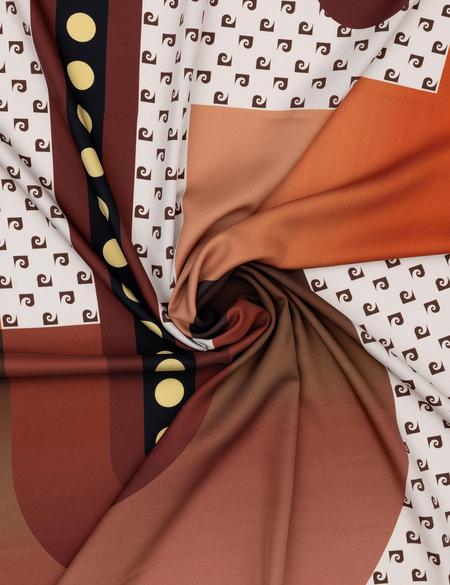 Açık Kahverengi Tivil Eşarp - 50302553001