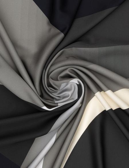 Siyah Tivil Eşarp - 50302554006