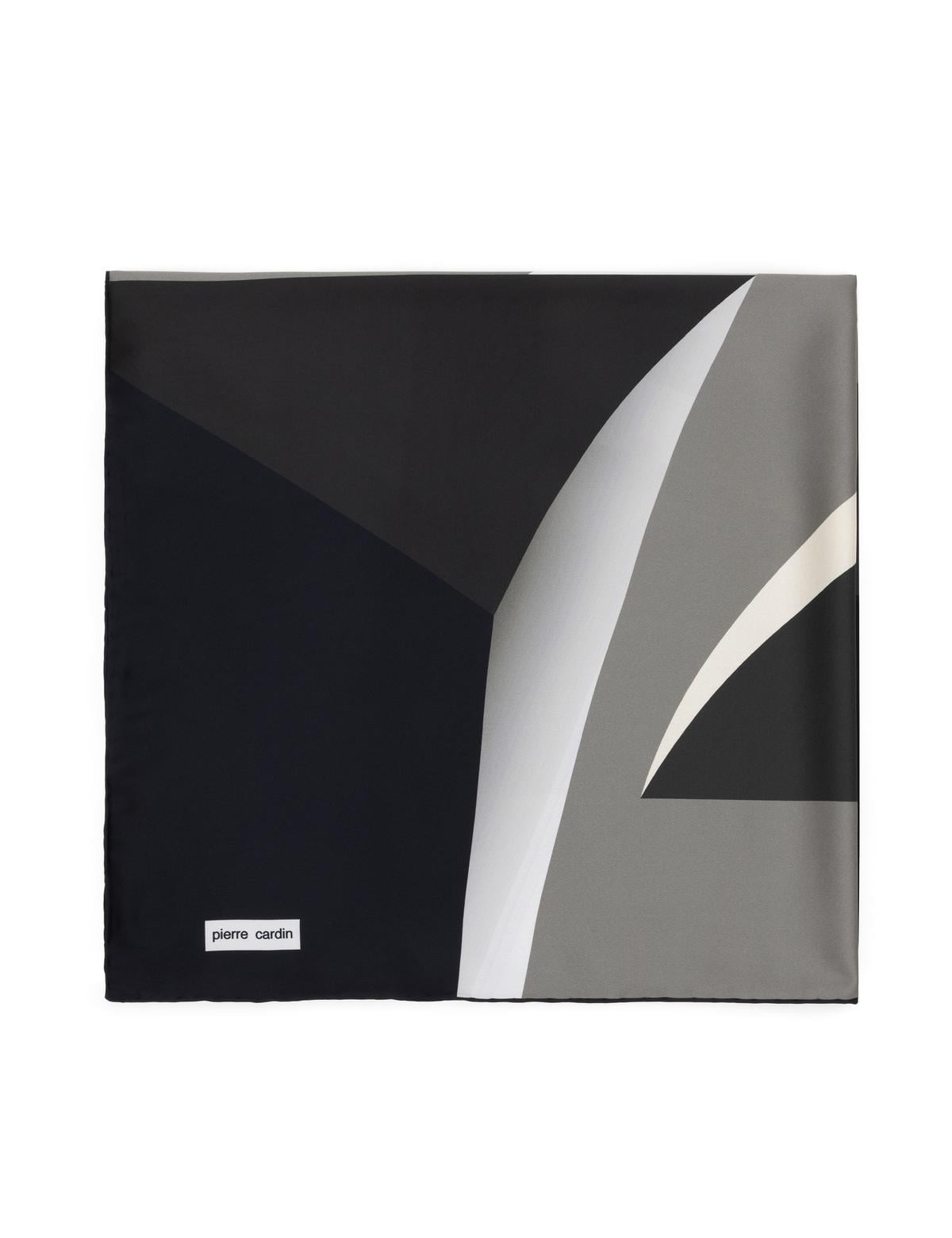 Siyah Tivil Eşarp - 50302554006