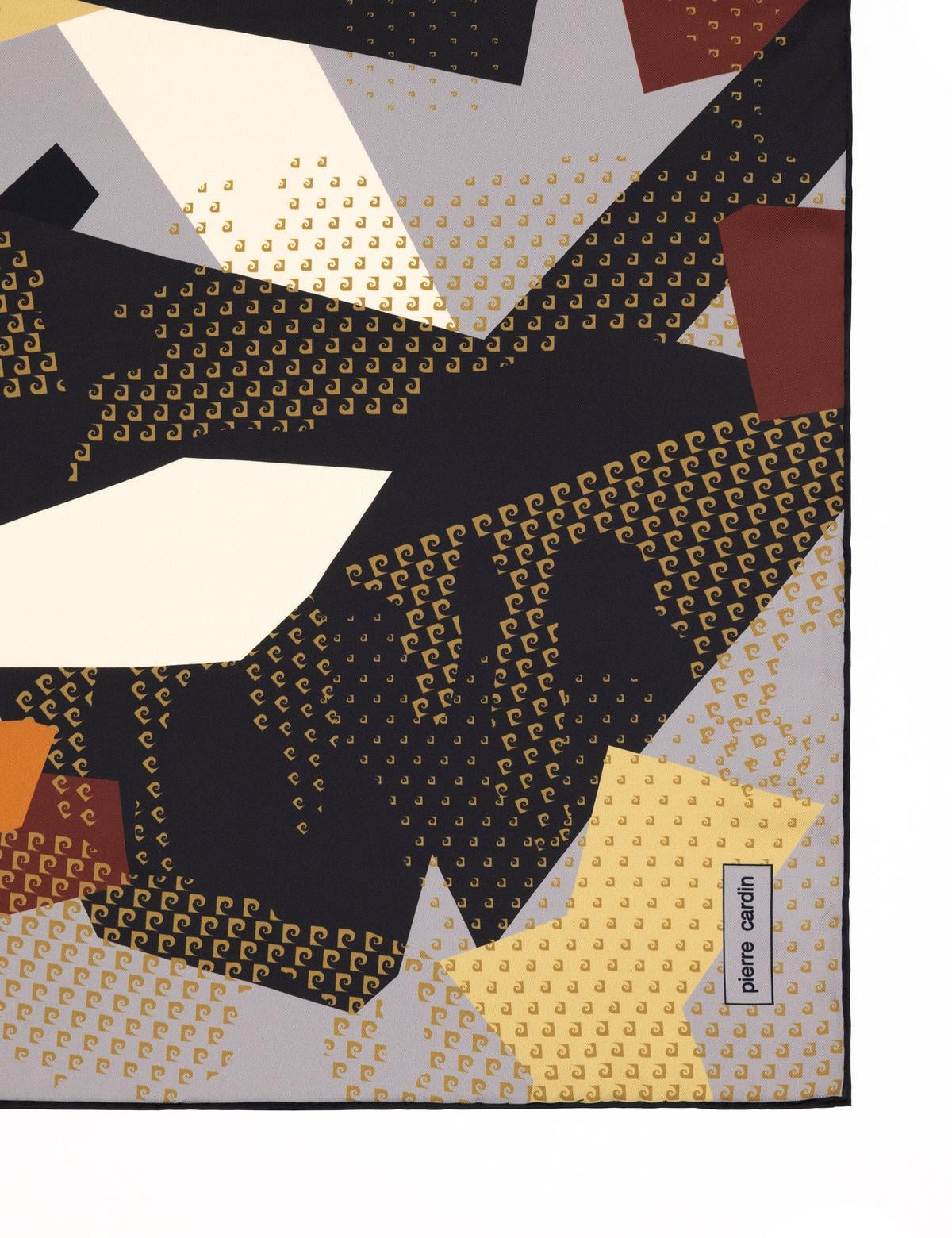 Kahverengi Tivil Eşarp - 50302557004