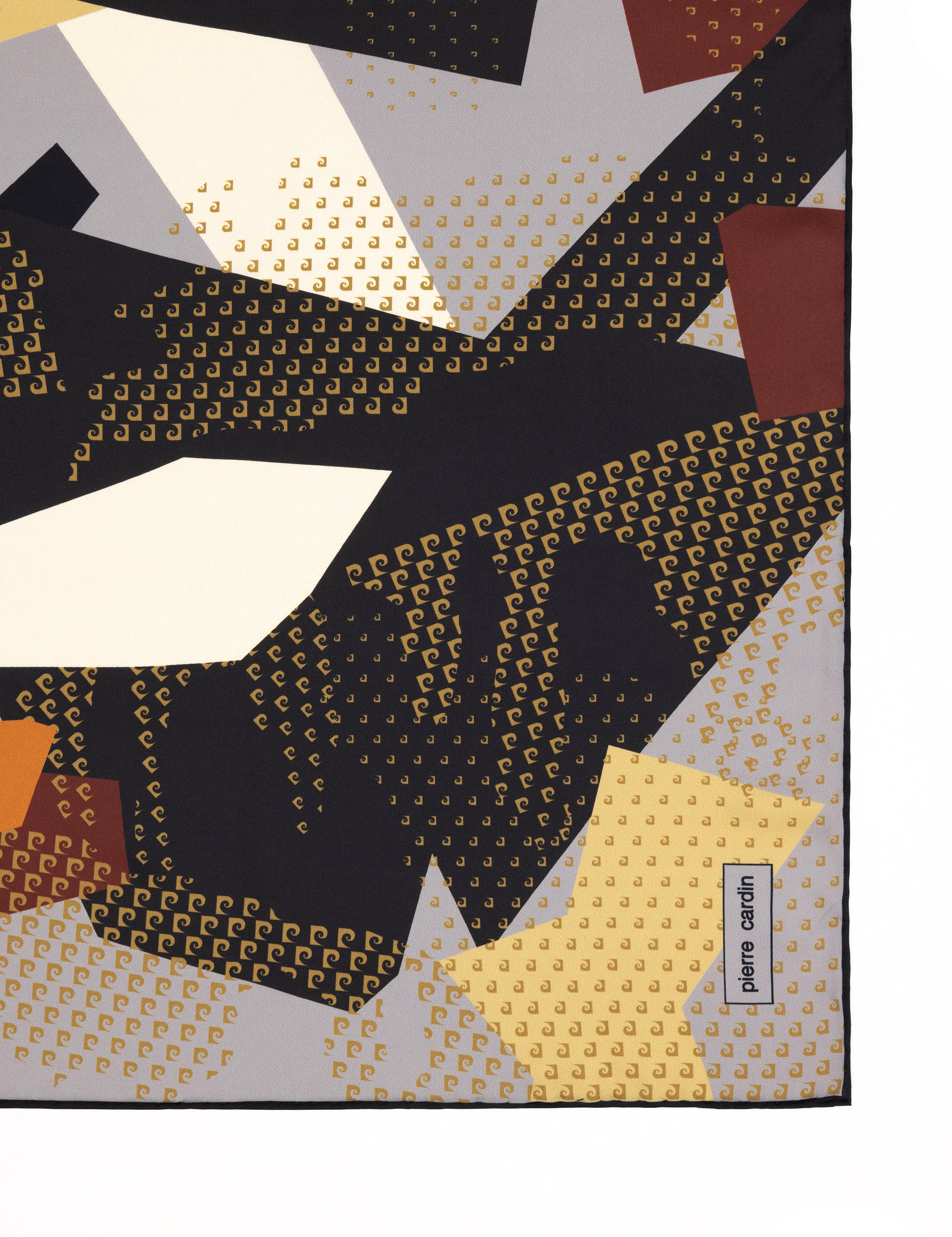 Kahverengi Tivil Eşarp