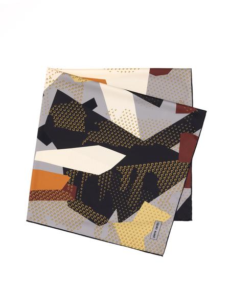 Kahverengi Tivil Eşarp - 50302557004