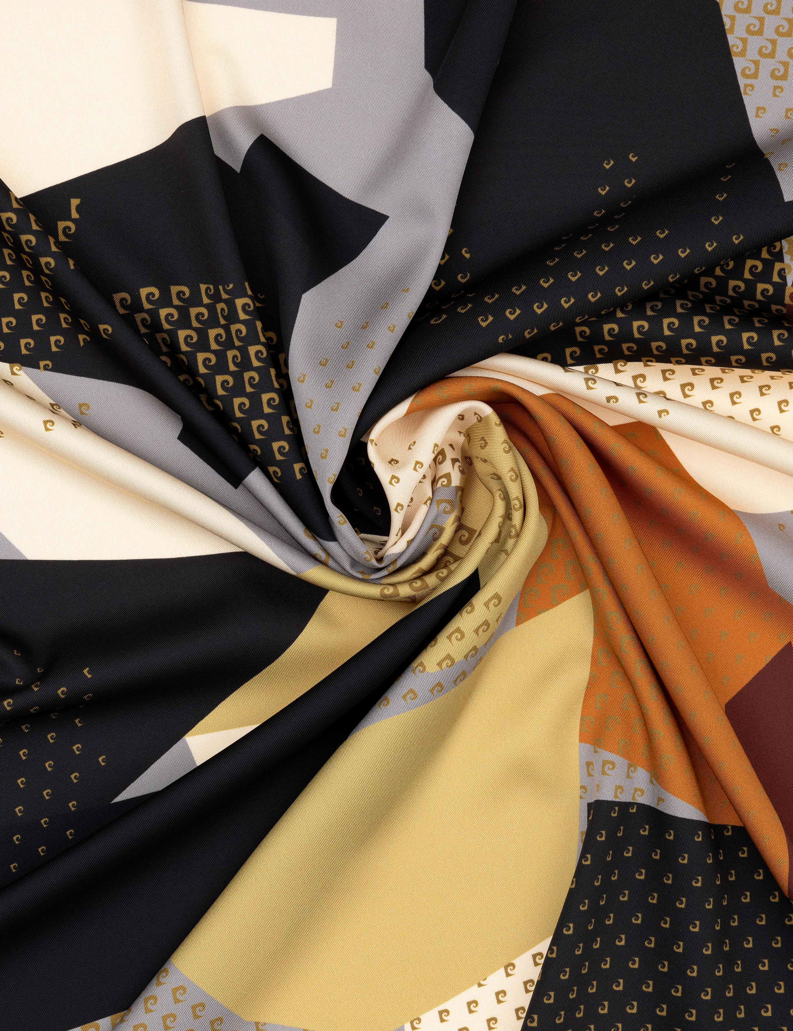 Kahverengi Tivil Eşarp