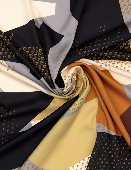 Kahverengi Tivil Eşarp - 50302557004