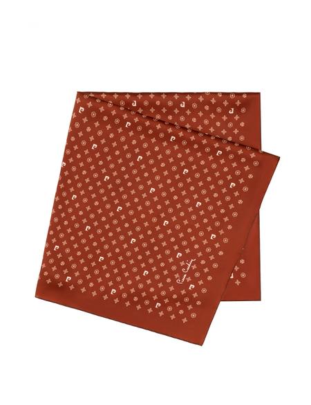 Kiremit Krep Saten Eşarp - 50302646004