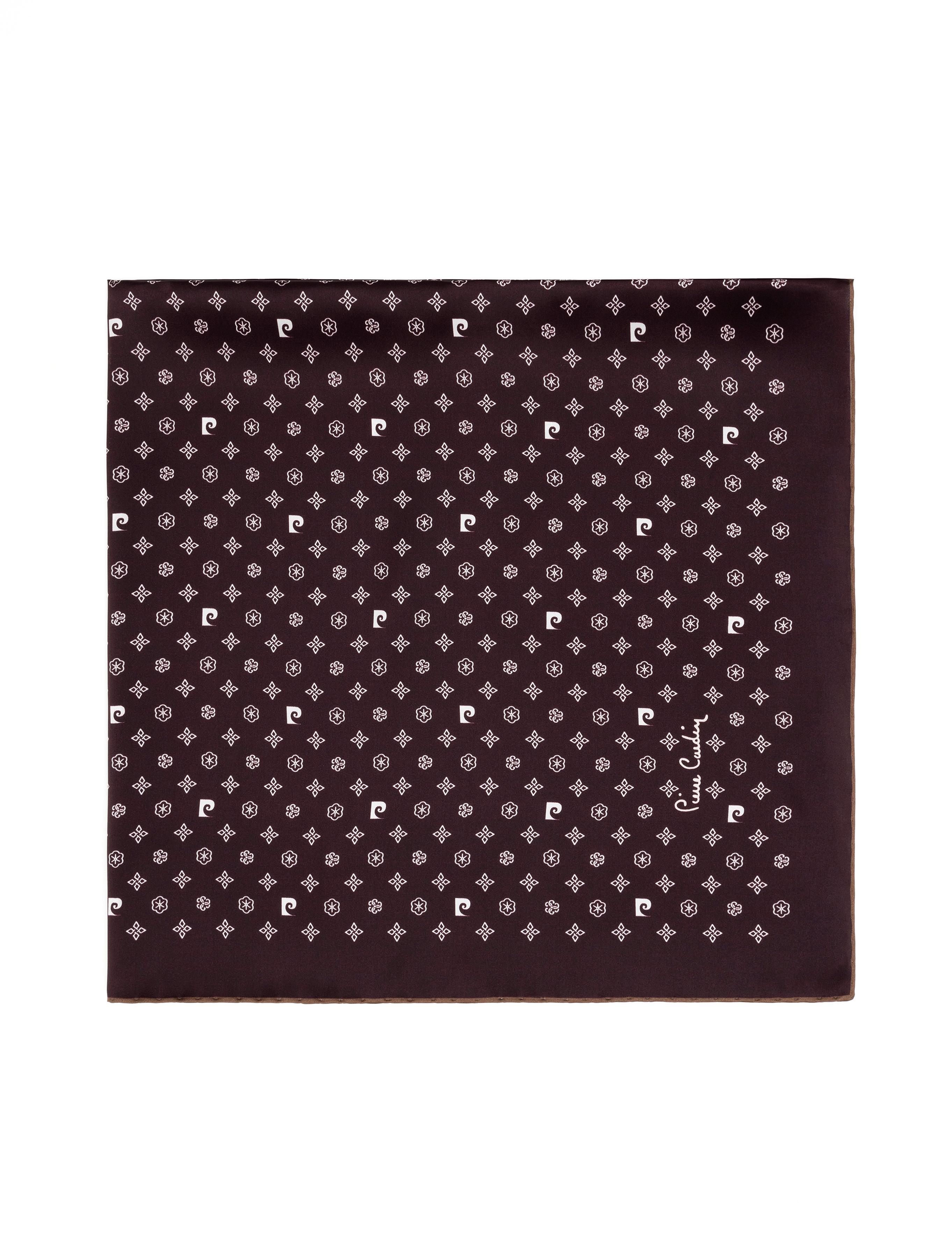 Siyah Krep Saten Eşarp