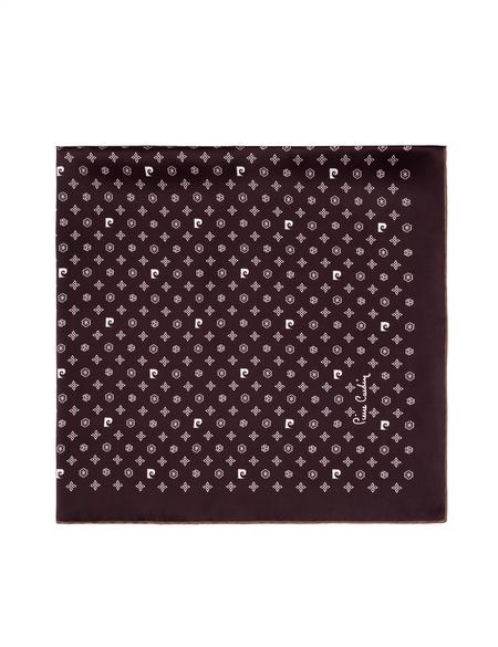 Siyah Krep Saten Eşarp - 50302646005