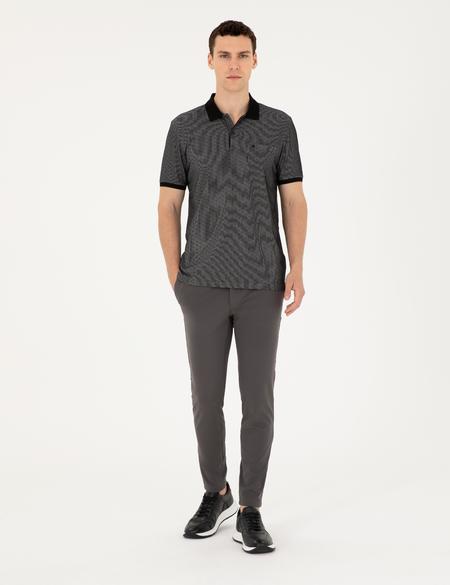 Siyah Regular Fit Tişört - 50284321029