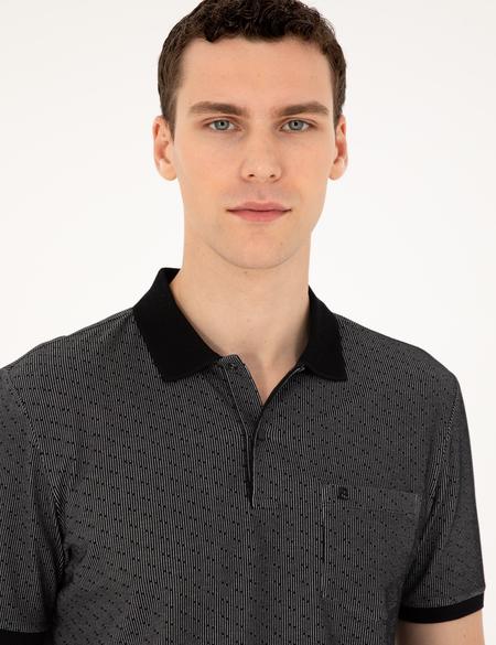 Siyah Regular Fit Tişört - 50284321029