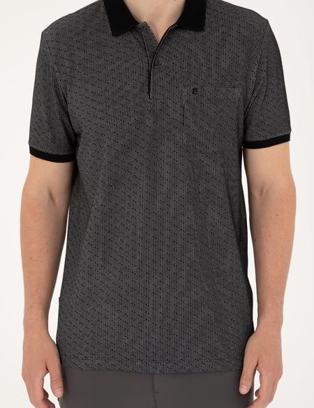 Siyah Regular Fit Tişört - 50284321029