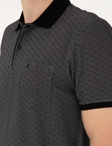 Siyah Regular Fit Tişört - 50284321029