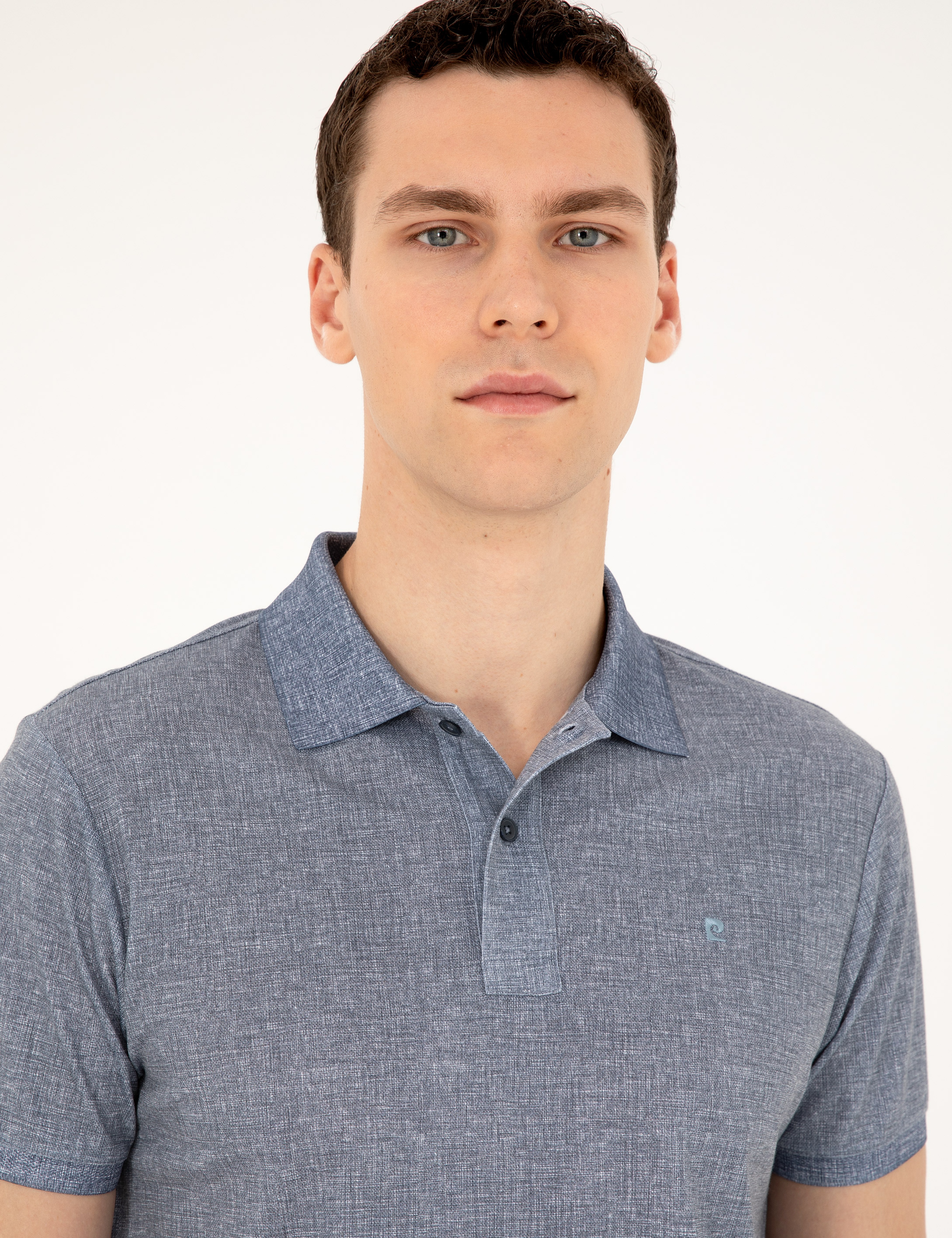 Lacivert Slim Fit Tişört - Image 2