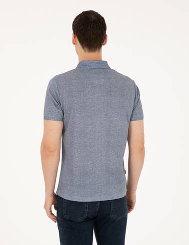 Lacivert Slim Fit Tişört