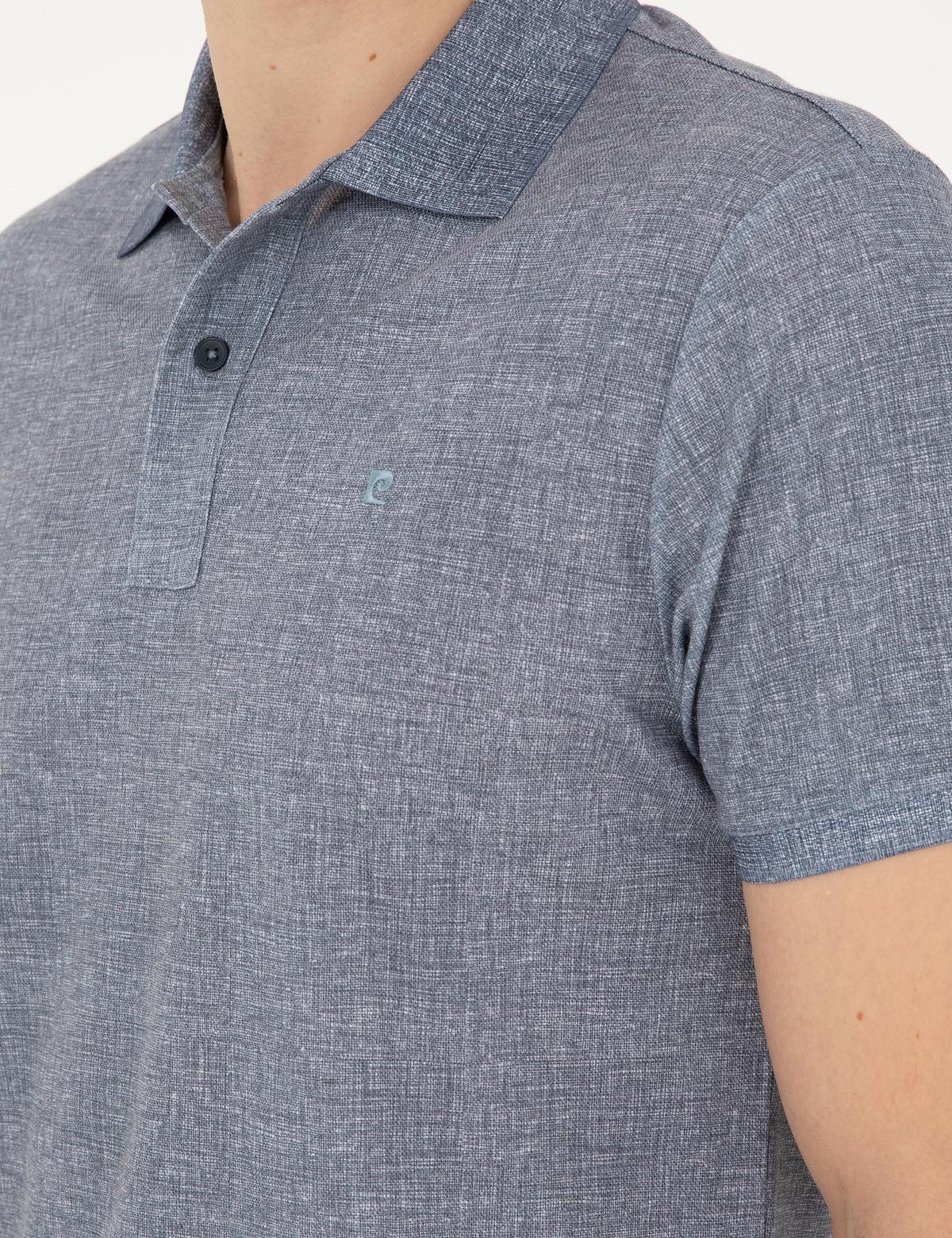 Lacivert Slim Fit Tişört - 50288925002