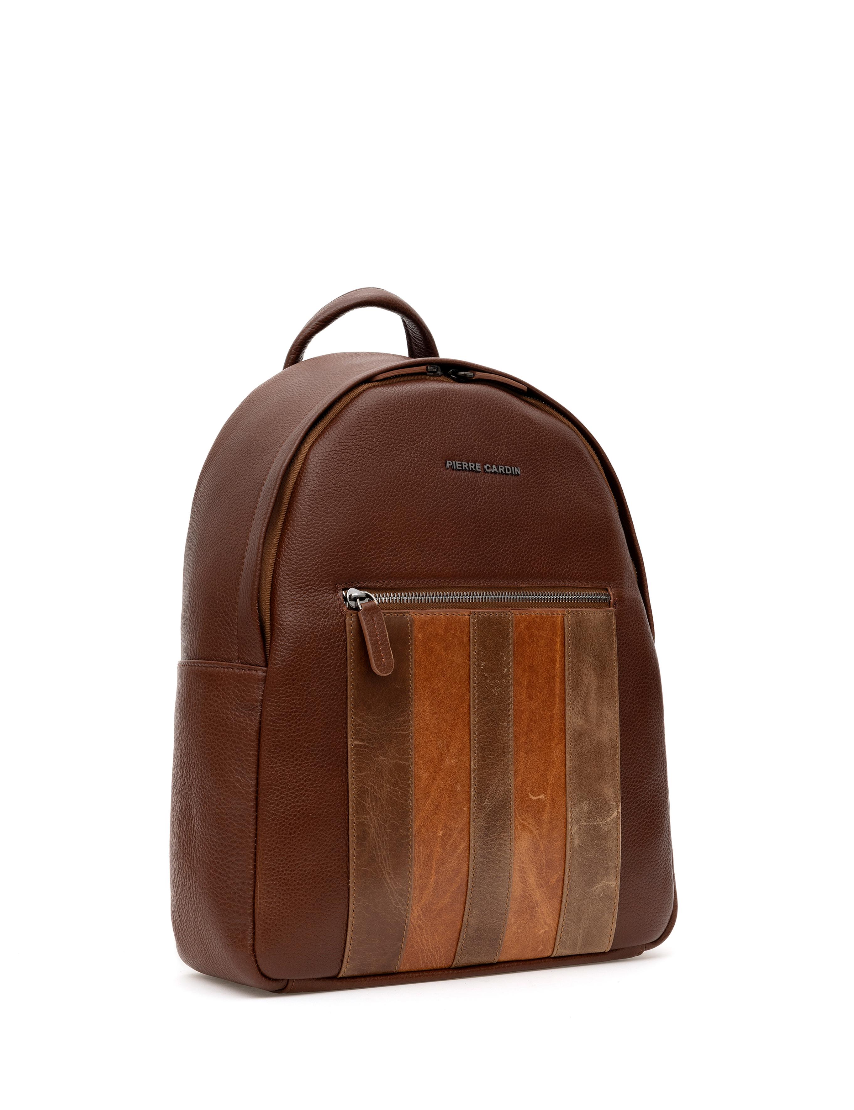 Erkek Taba %100 Deri Sırt Çantası