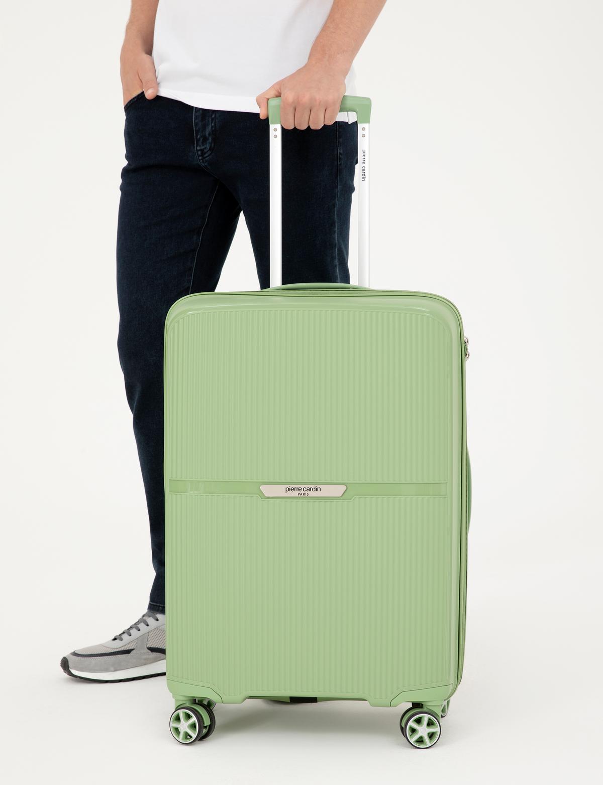 Yeşil Orta Boy Valiz - 50294165004