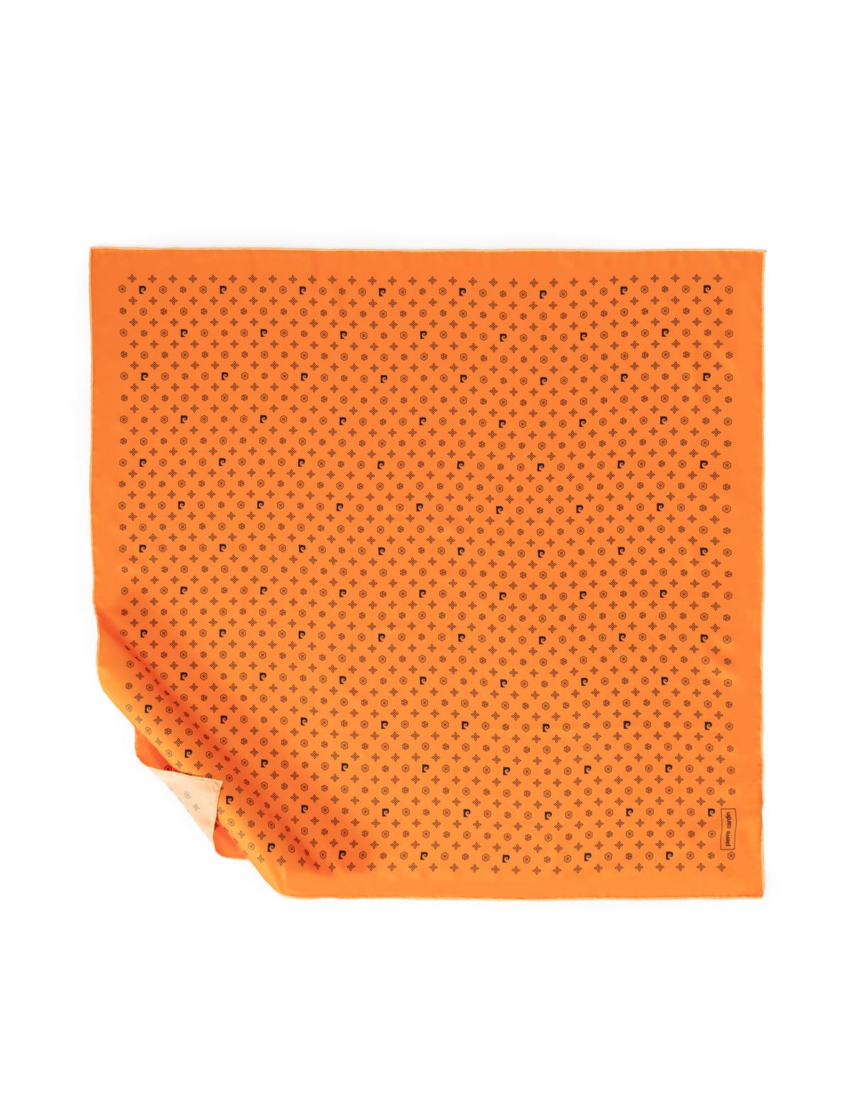 Turuncu Tivil Eşarp