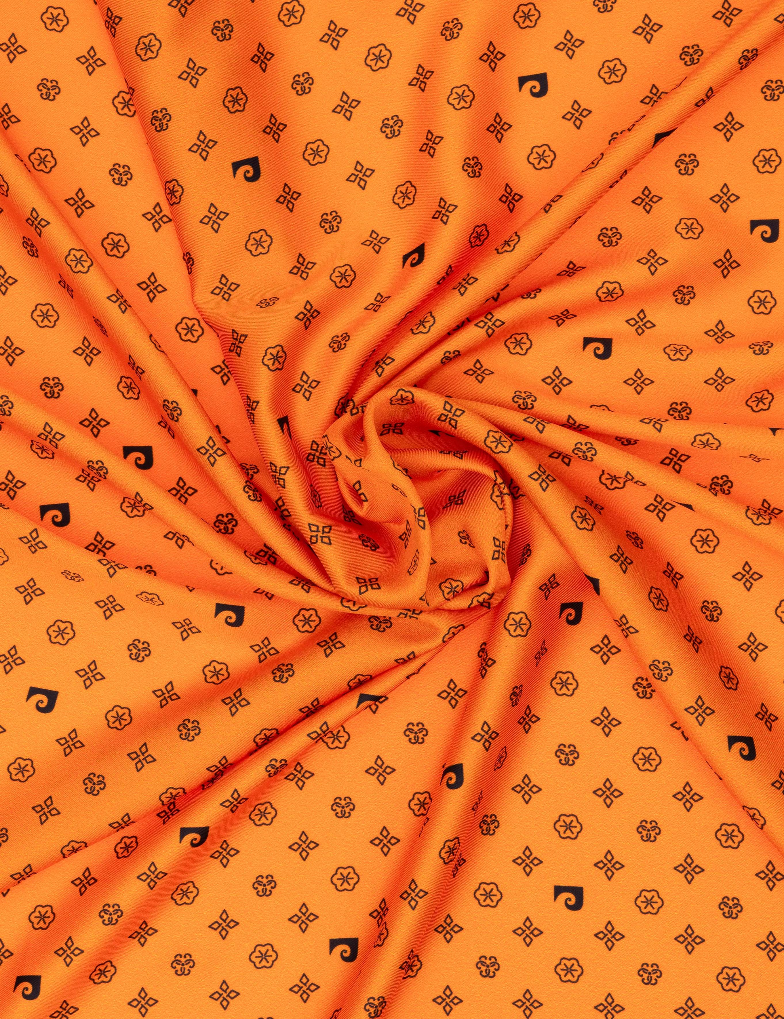 Turuncu Tivil Eşarp